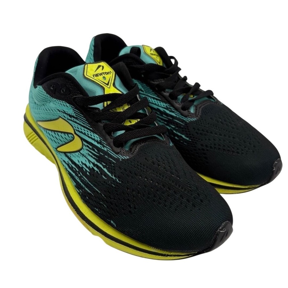 Newton Running Motion 10 Women 10 Teal Black Yellow Stability Shoes W000421